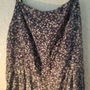 OLD NAVY Blue Flower Print Romper